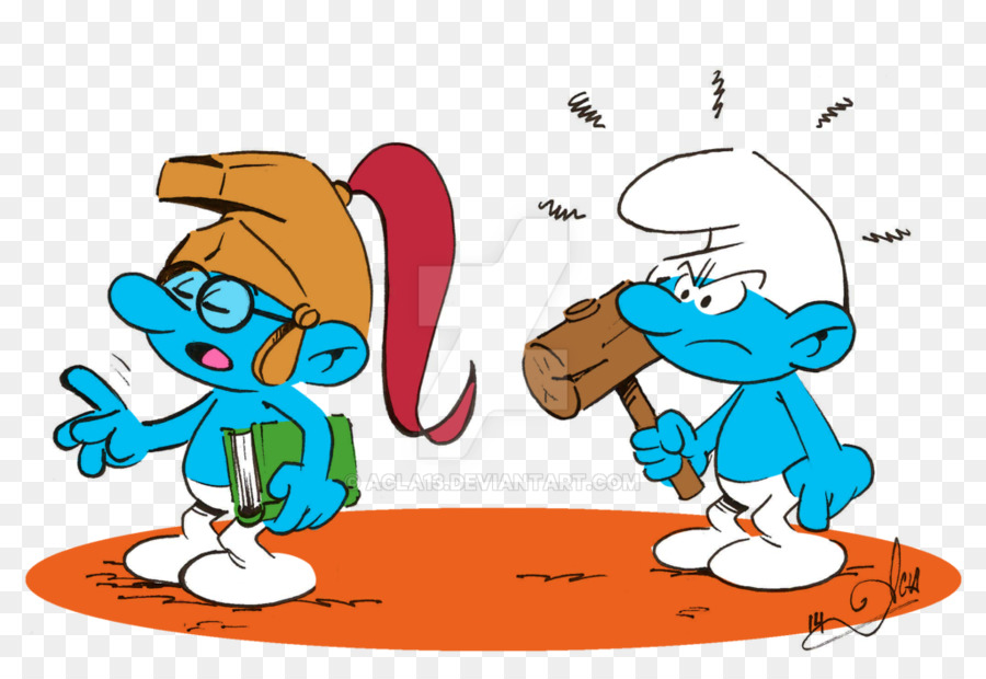 Grouchy Smurf Cartoon