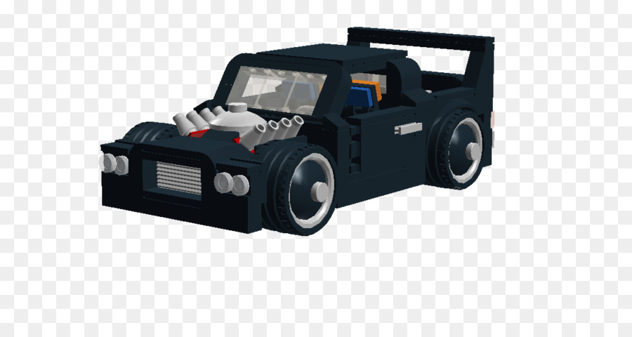 Auto-Pickup truck LEGO Toyota Hilux Reifen - Hot Rod Pickup