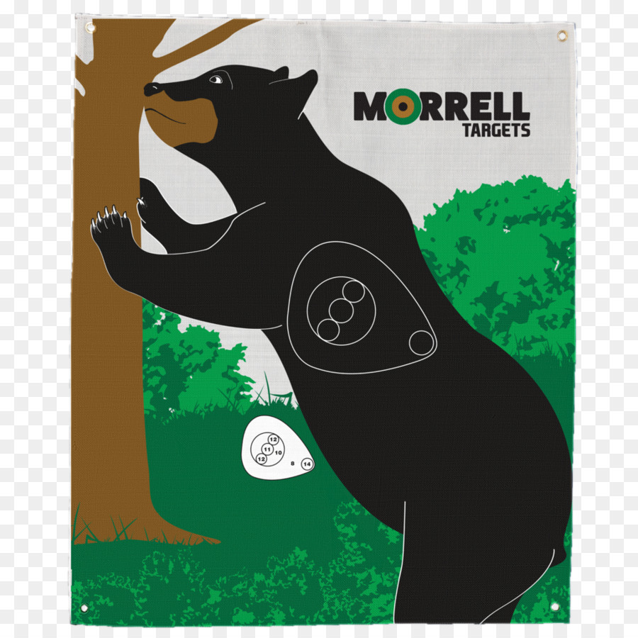 Bear Archery Target Bogenschießen Morrell Ziele Herstellung - tragen