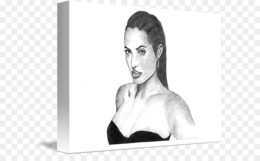 Imagekind Kunst-Portrait-Skizze - Angelina Jolie