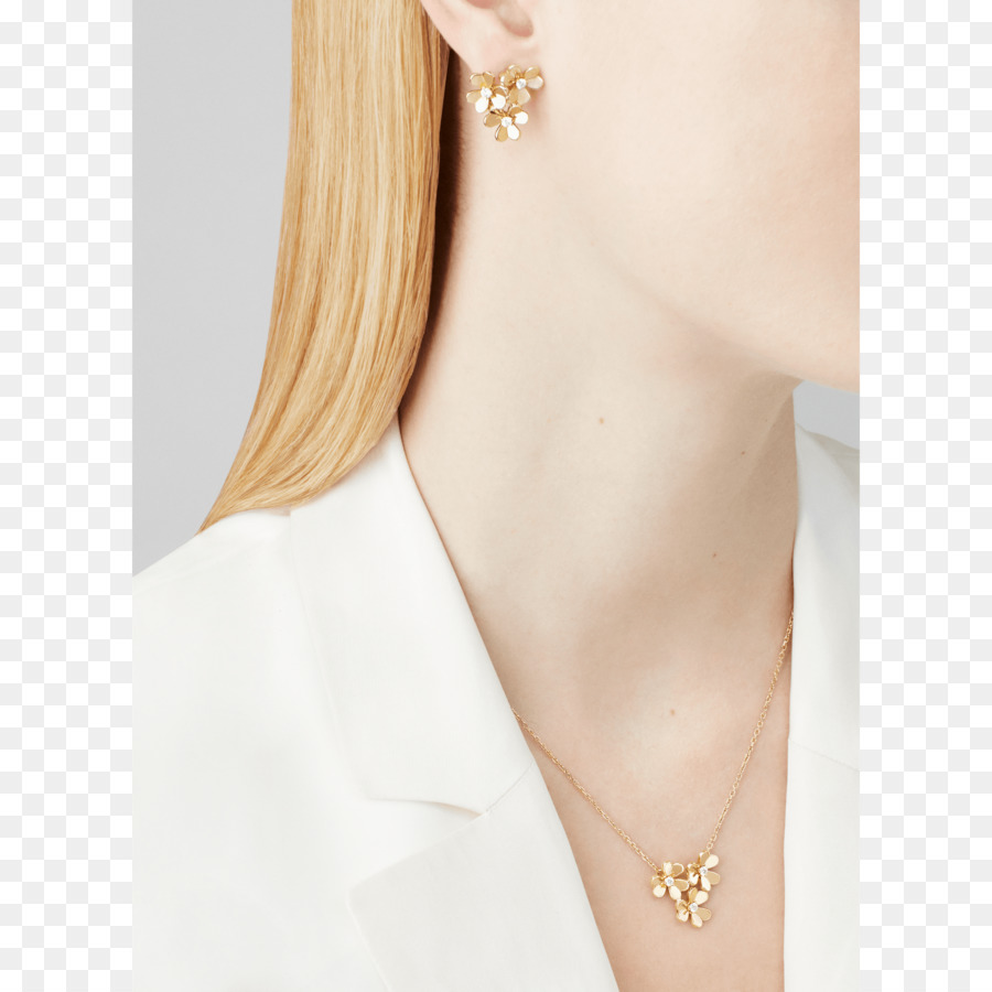 Ohrring Halskette Pearl Onyx - Schmuck Modell