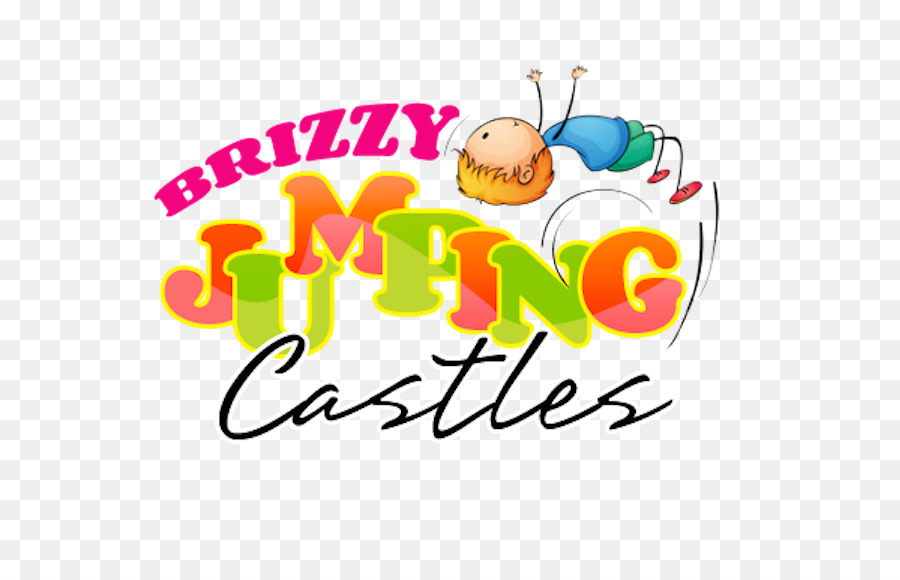 Brizzy Springend Aufblasbarer Prahler-Logo - Schloss springen