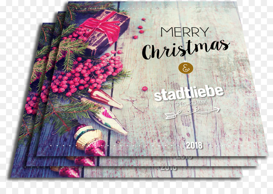 stadtliebe Papier Christmas Jahresabschluss - Weihnachten