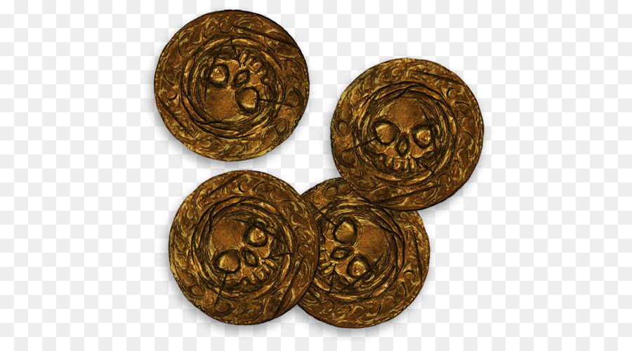 Doubloon Coin Gold Metall Messing - Münze