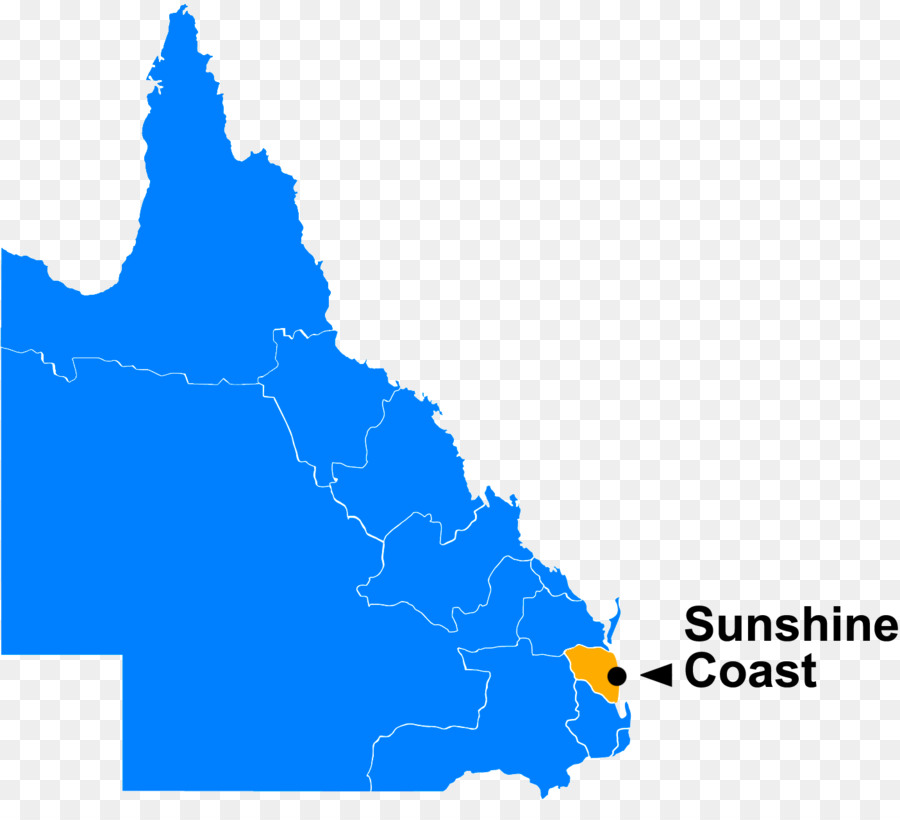 Queensland bản Đồ Clip nghệ thuật - bản đồ