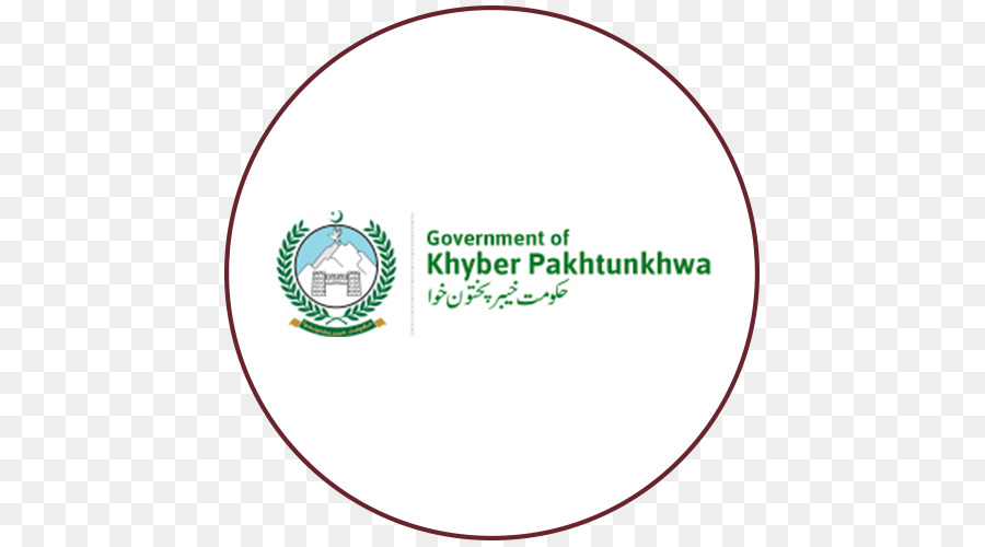 Khyber Pakhtunkhwa, Kreis-Logo Marke Grün - Kreis