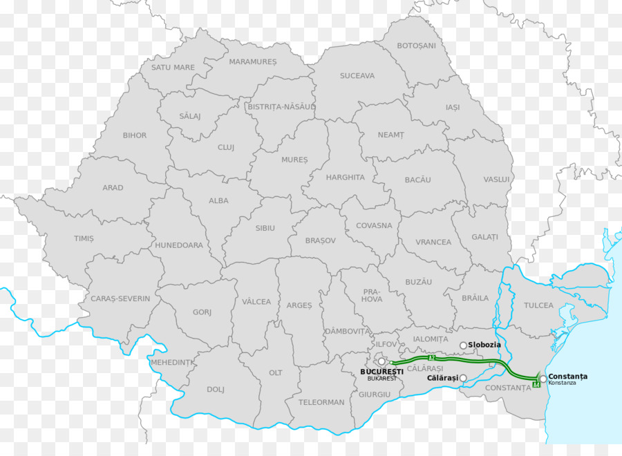 A2 Autobahn A1 Autobahn Constanta Autobahnen in Rumänien Controlled access highway - pacific highway Grenzübergang