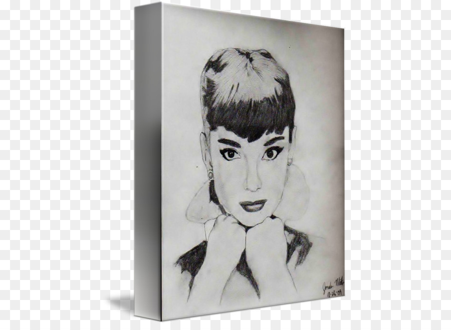 Bildende Kunst, Moderne Kunst, Skizze - Audrey Hepburn