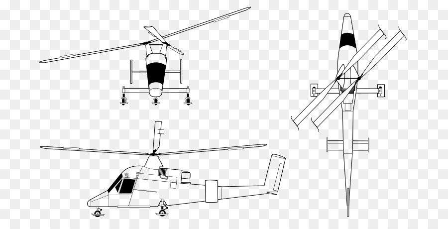 Hubschrauber Rotor Kaman K MAX Kaman K 225 Flugzeug - Hubschrauber