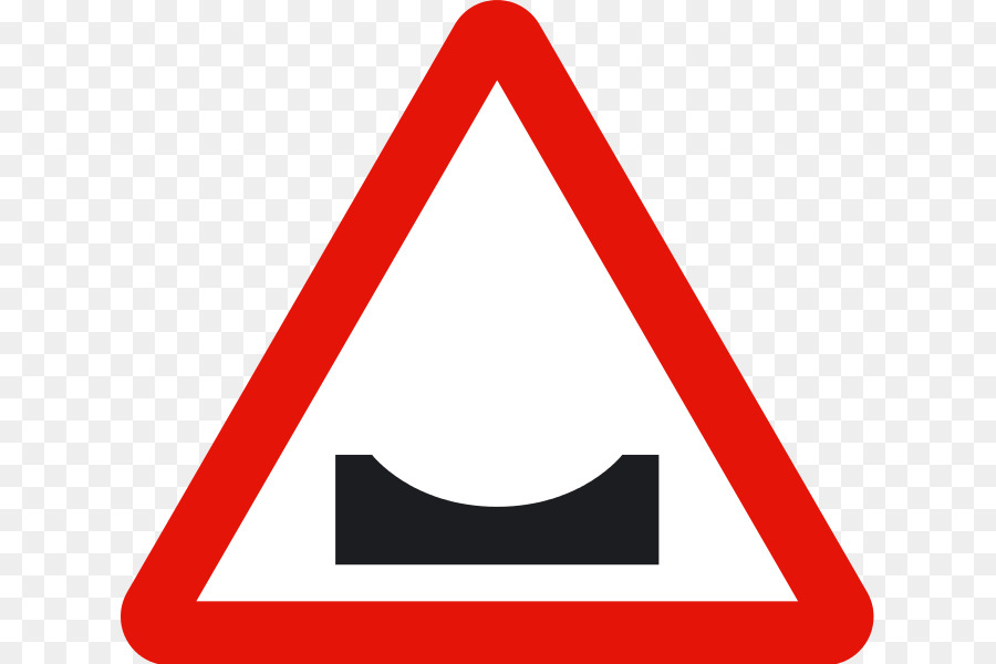 Verkehrszeichen in Singapur Priorität Zeichen, Verkehrszeichen, Warnung, Zeichen Speed bump - Fahren