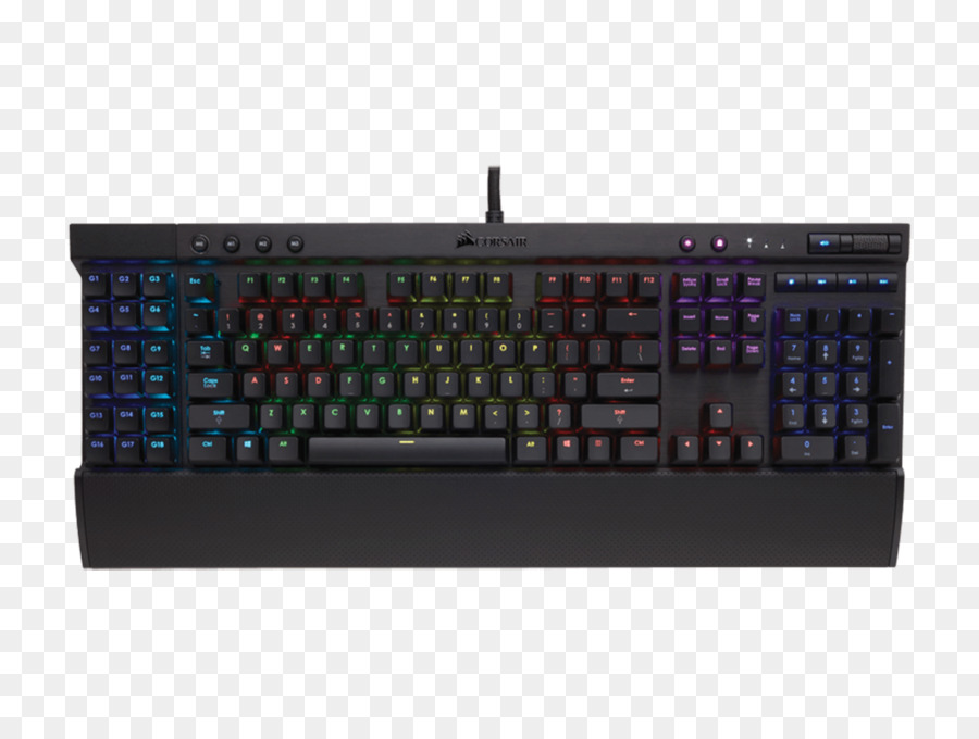 Computer-Tastatur Corsair Gaming K95 Gaming-Tastatur Cherry RGB-Farbmodell - Kirsche