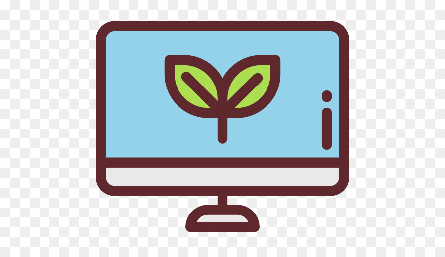 Computer-Monitore Natürlichen Umwelt iMac Elektronik - botanische Blätter