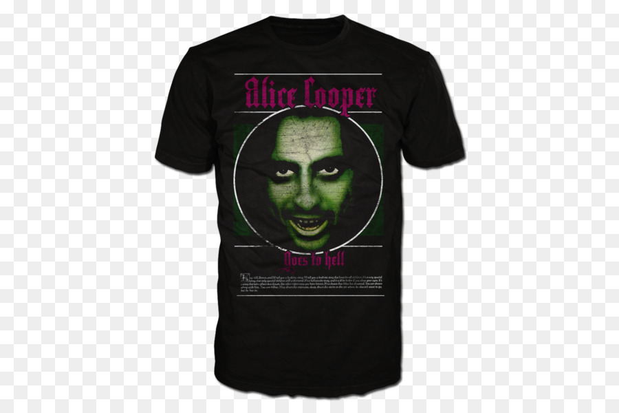 Alice Cooper Goes to Hell T-shirt-Trashes der Welt Grün - Alice Cooper
