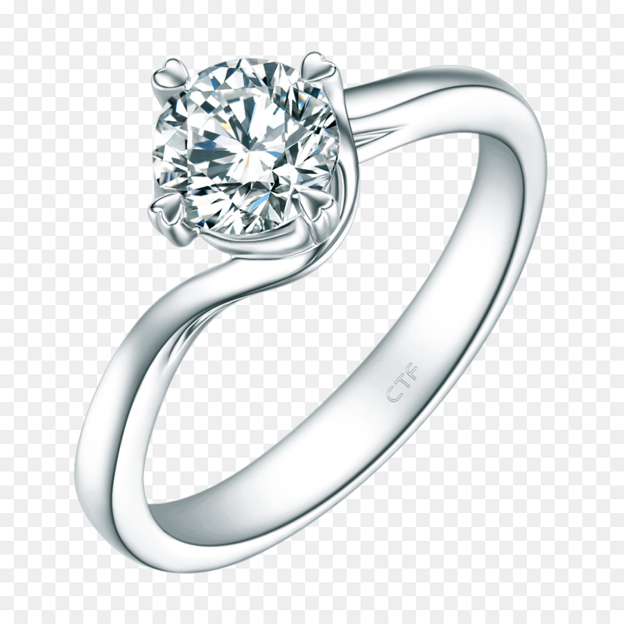 Anello di fidanzamento Chow Tai Fook Gioielli Diamante - anello