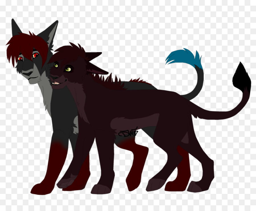 Gatto nero Baffi Demone Canidae - Dove sono le cose selvagge