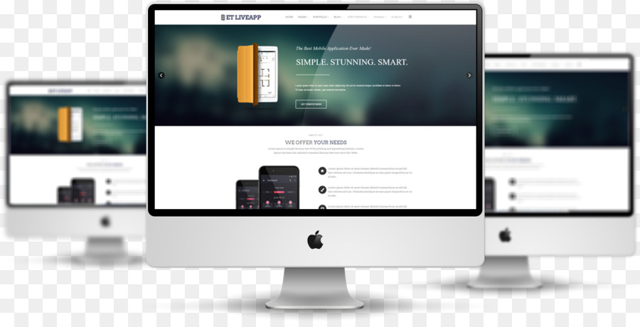 Responsive web design Web template system, Schönheitssalon - Wordpress