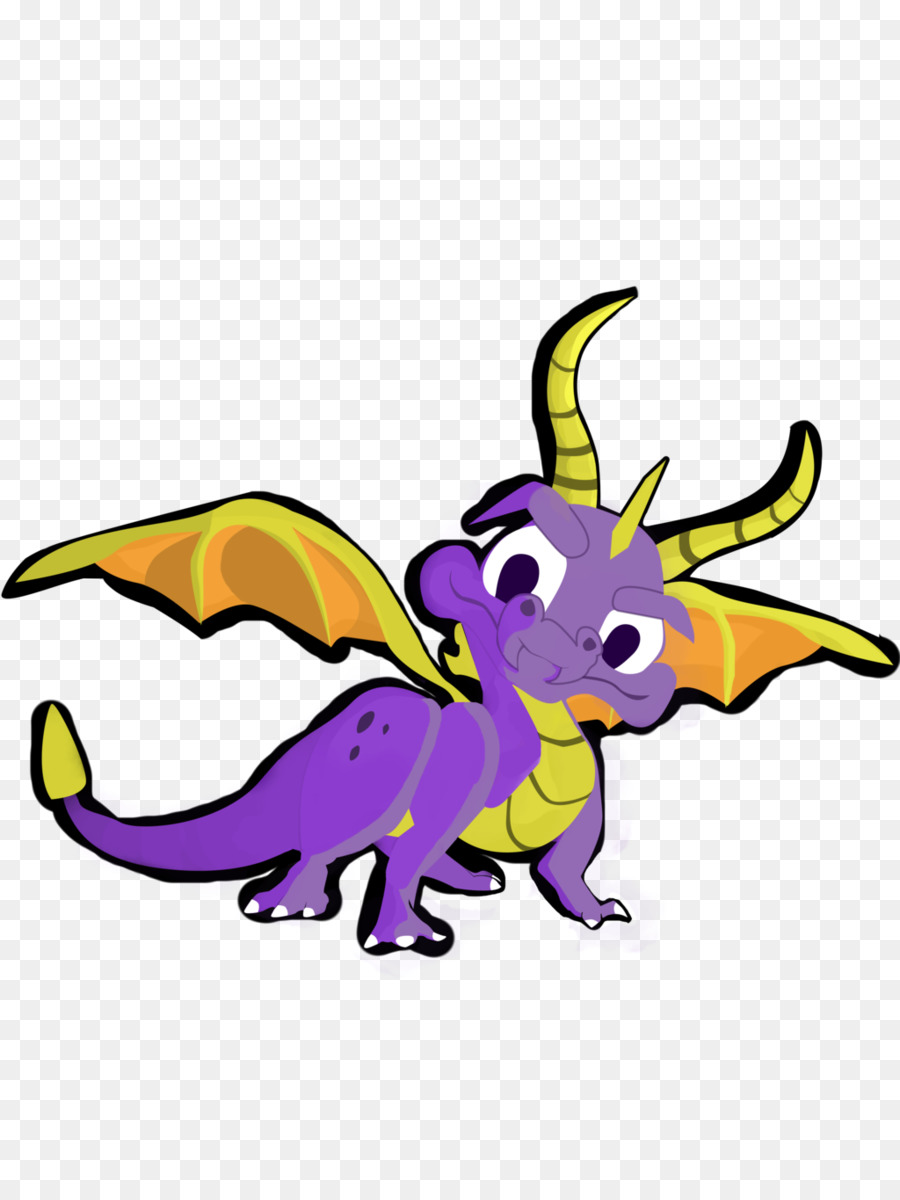 Cartoon Organismo creatura Leggendaria Clip art - Spyro the Dragon