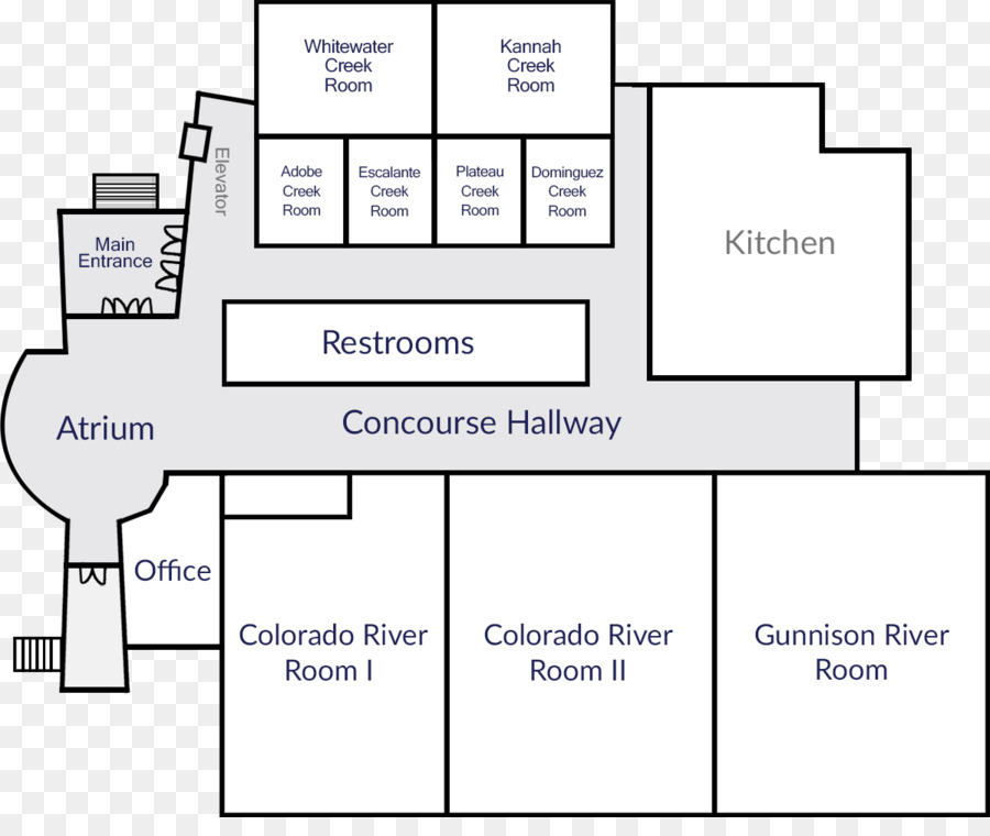 Il Colorado Convention Center Due Fiumi Convention Center Piano piano - Design