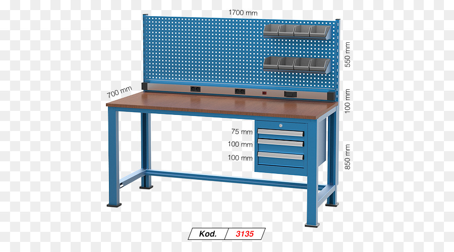 Tisch Schublade Kunststoff Workbench Strom - Arbeitstisch
