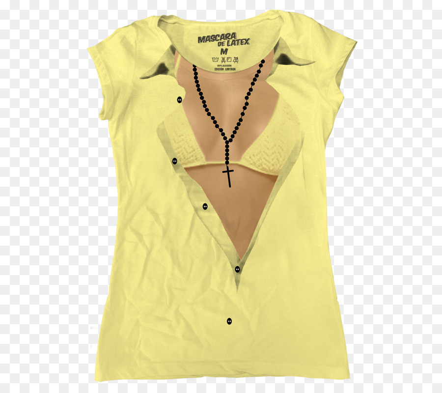 T-shirt Bluse Ärmel-Hals-Oberbekleidung - warum so ernst