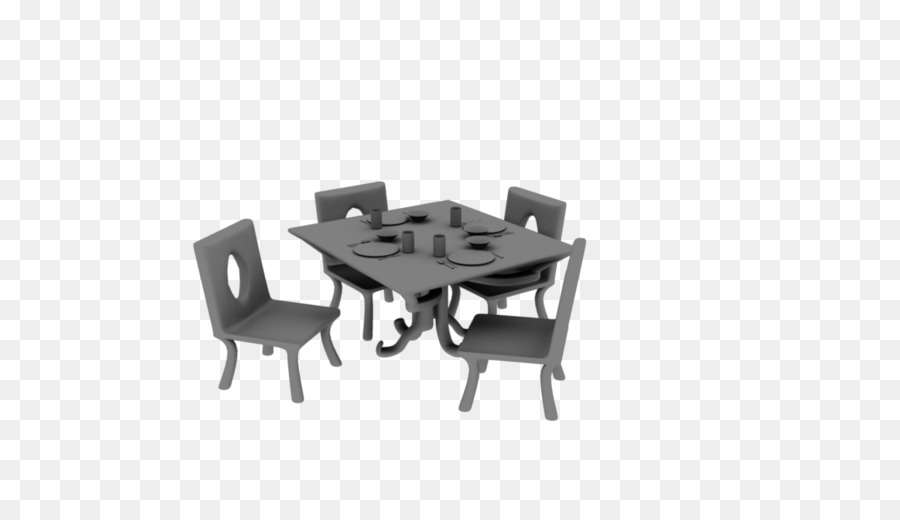 Tavolo, Sedia di plastica - Sala da pranzo