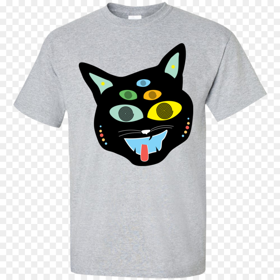 T-shirt Devon Rex Eistee Ärmel - verrückte Katze