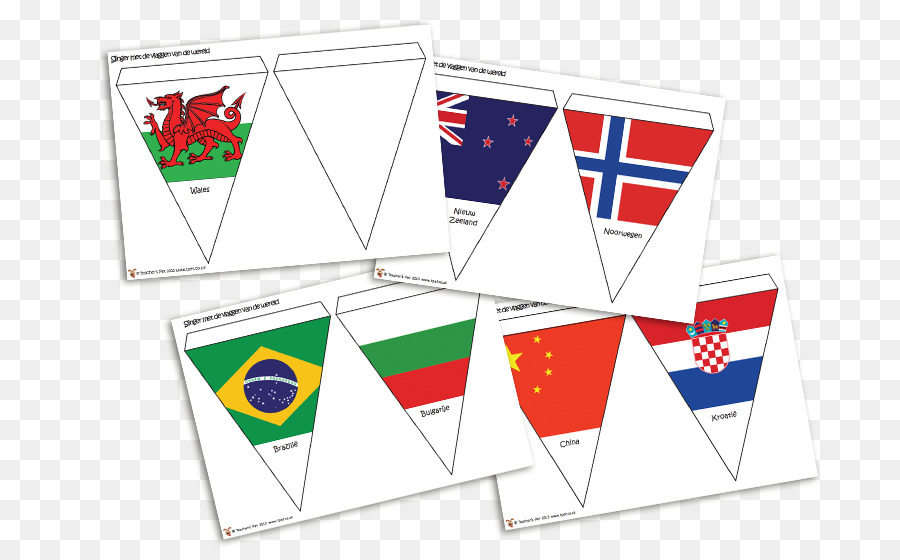 Un Gioco di carta Galles Graphic design - bunting bandiere