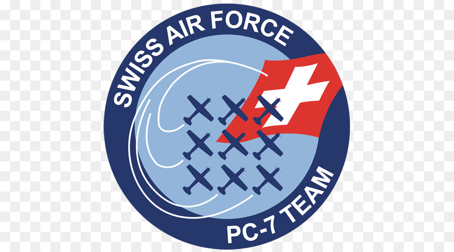 Pilatus PC-7-Logo-PC-7-Team auf Pilatus PC-9-Fußball - Fußball