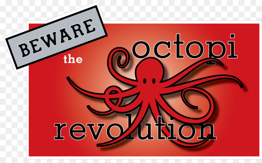 Octopus-Logo-Marke-Schriftart - Tag des revolutionären Kampfes