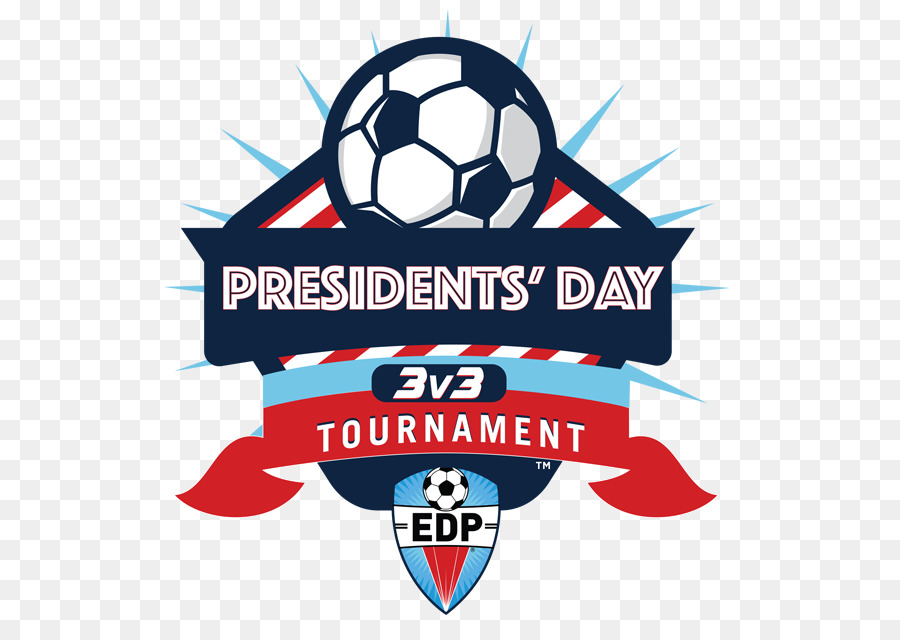 Presidents' Day Holiday-Fußball-Logo Präsidenten der Vereinigten Staaten - Präsidenten Tag