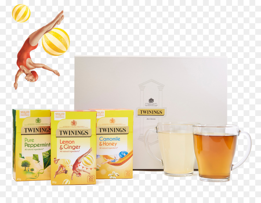 Arancione bere tè allo Zenzero succo d'Arancia Singapore - tè