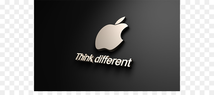 Logo Di Sfondo Per Il Desktop Del Marchio - la mela pensa diversamente