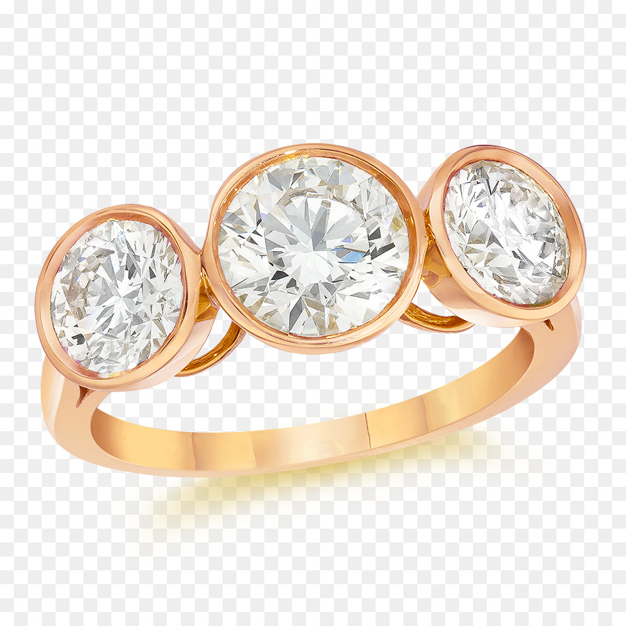 Hochzeits-ring-Körper-Schmuck-Kristall - Ring