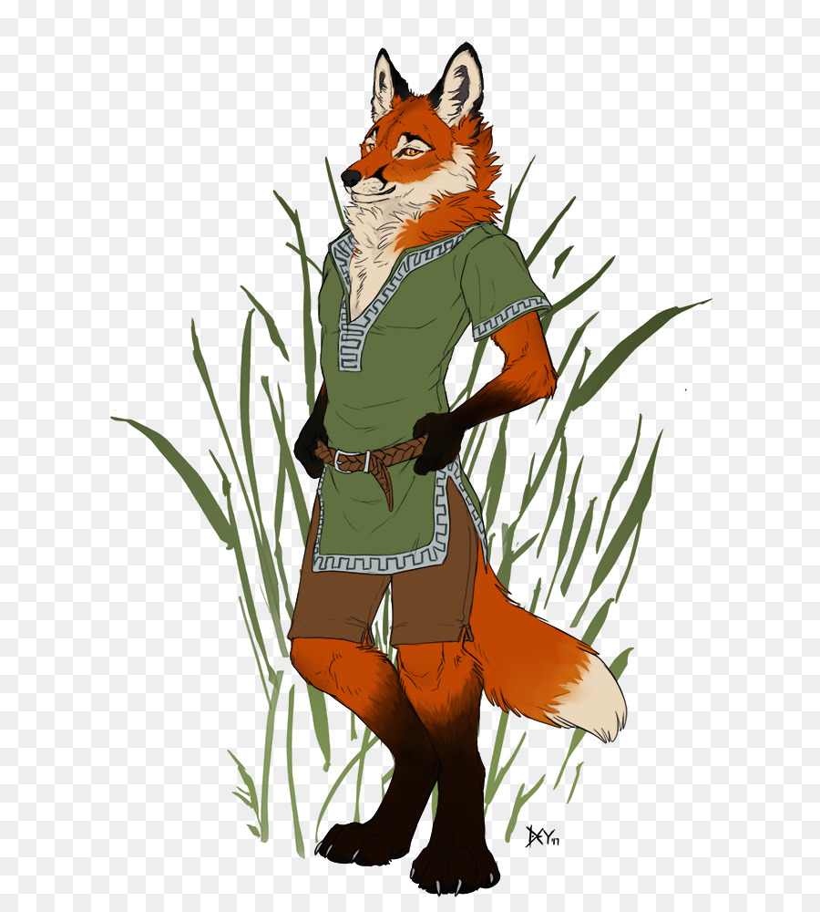 Đỏ fox động Vật nhân Vật Clip nghệ thuật - thuyết fennec fox