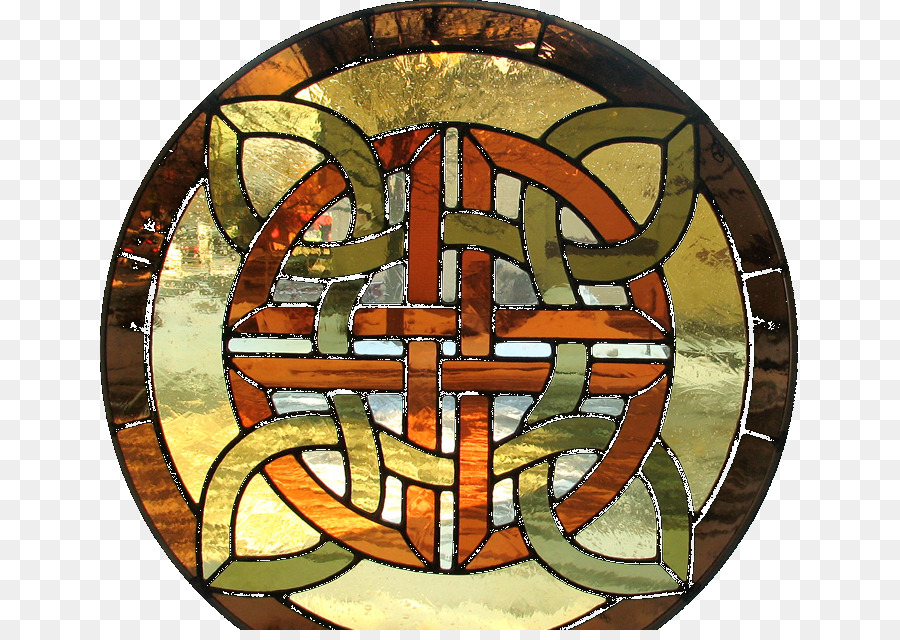 Glasfenster keltischen Knoten Glas-Kunst - Fenster