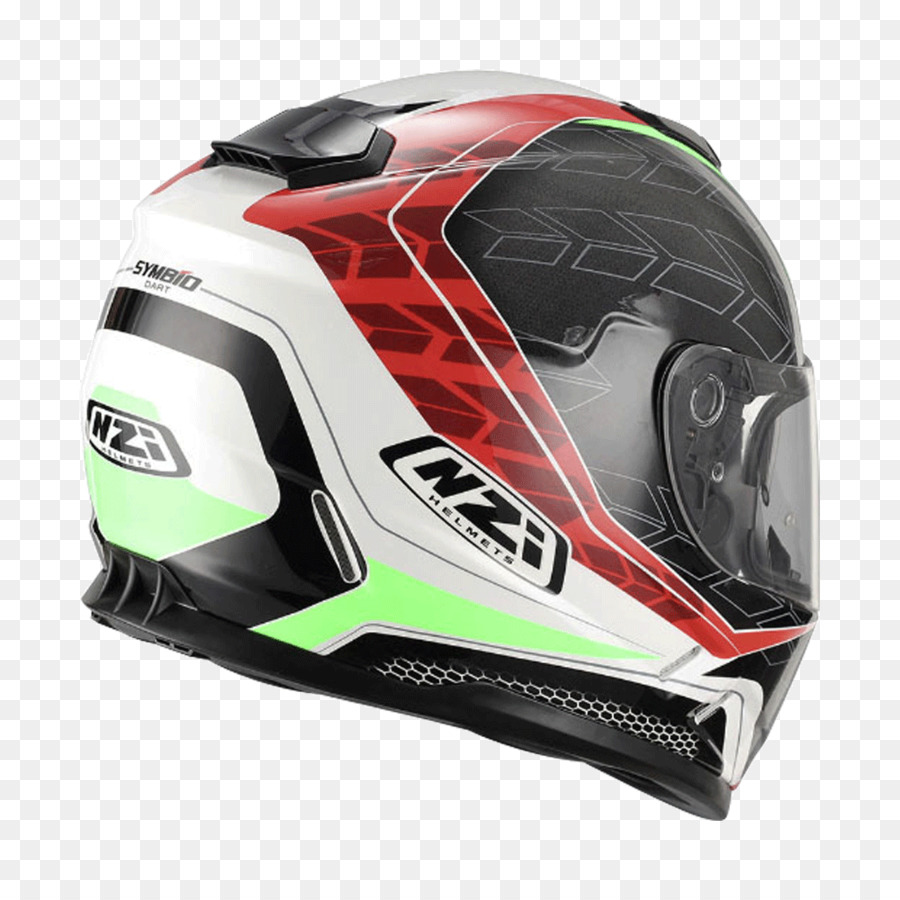 Casco Caschi Moto Lacrosse casco da Sci & da Snowboard Caschi - verde rosso