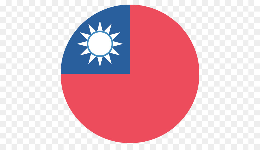 Taiwan Blauen Himmels mit einer Weißen Sonne, die Flagge der Republik China die Xinhai-Revolution - Flagge
