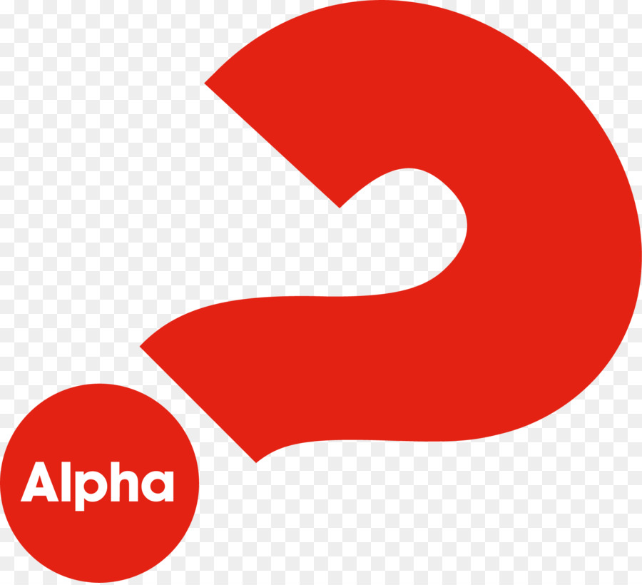 Logo dấu chấm Hỏi Alpha nhiên - Thiết kế