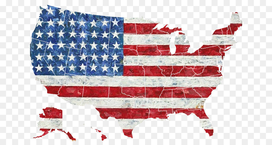 Drei Fahnen Flagge der Vereinigten Staaten Malerei - Flagge