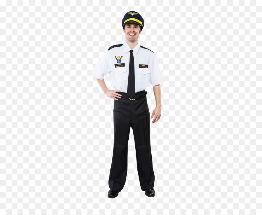 Verkleidung Flugzeug Kostüm 0506147919 Erwachsenen - Piloten Uniform