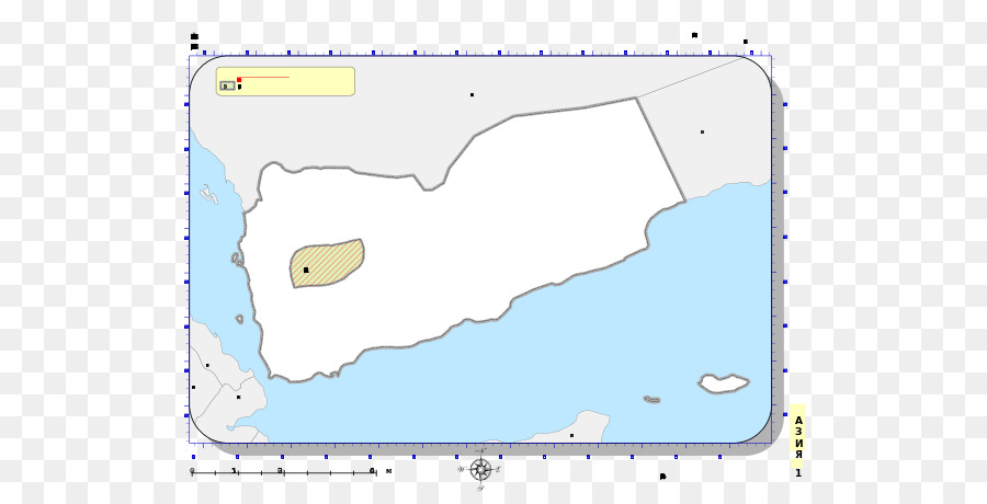 Sheba Marib Damm Sabaeans Himyarite Königreich Almaqah - alte Karte