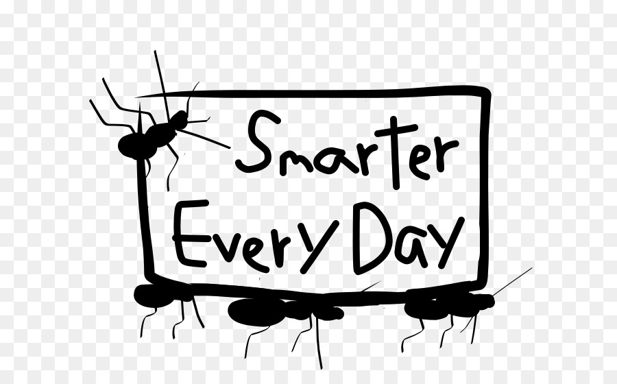 SmarterEveryDay Nạp Logo Clip nghệ thuật - não vẽ