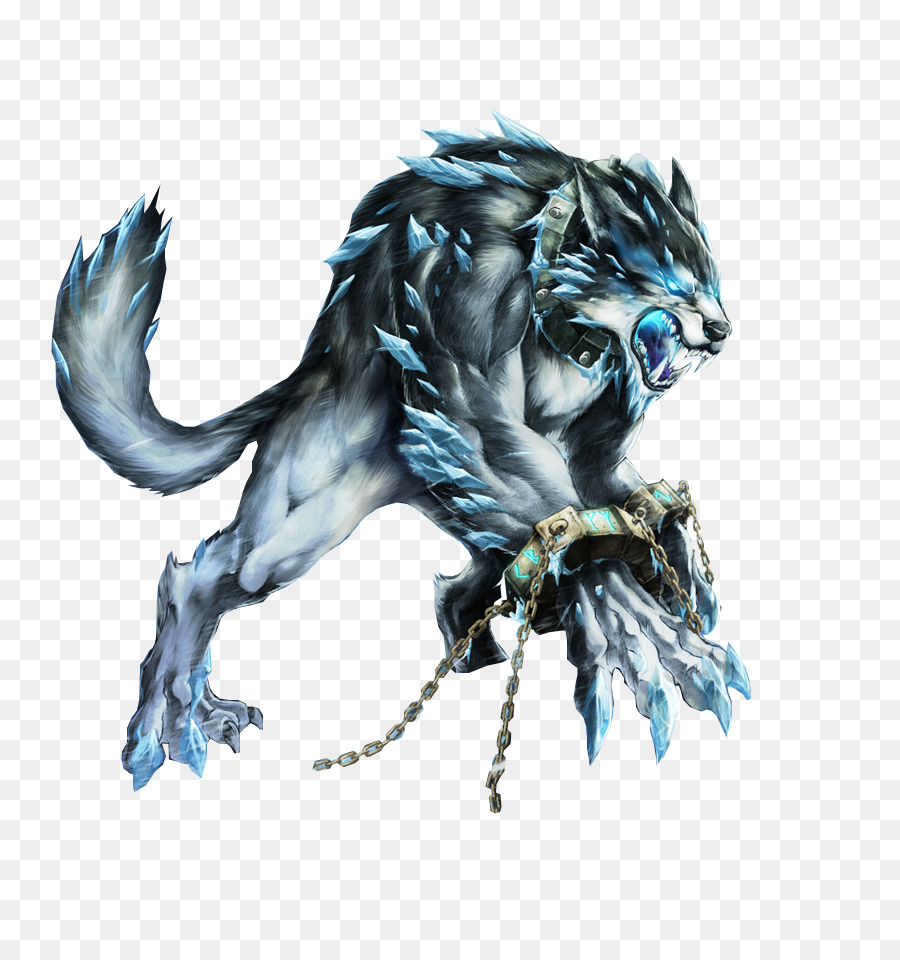 Grauer Wolf Fenrir Werwolf Legende Old Norse - Werwolf
