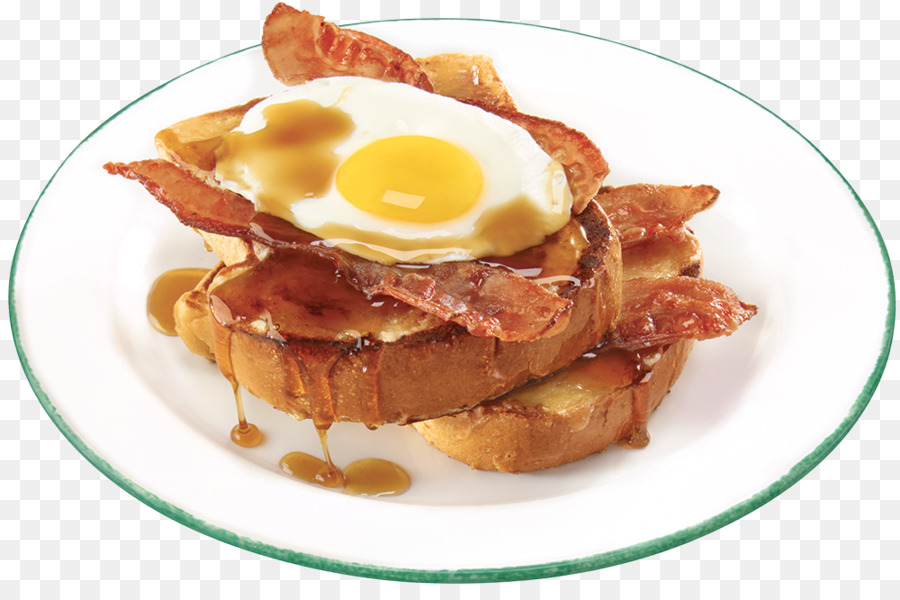 SPIEGELEI Frühstück Küche der Vereinigten Staaten Frühstück sandwich - Frühstück