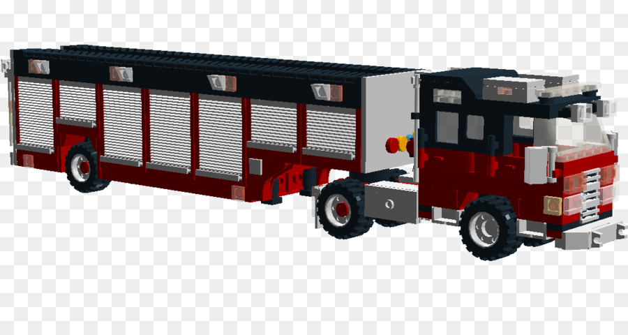 Incendio Auto motore Fire il dipartimento di veicoli a Motore Giocattolo - lego camion dei pompieri