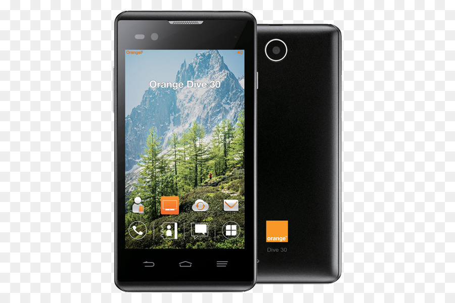 Orange S. A. Mobiltelefone Telefon 4G Smartphone - orange Kurve