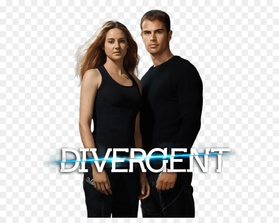 T-shirt Schulter Der Divergent-Serie Sleeve Freundschaft - Theo James
