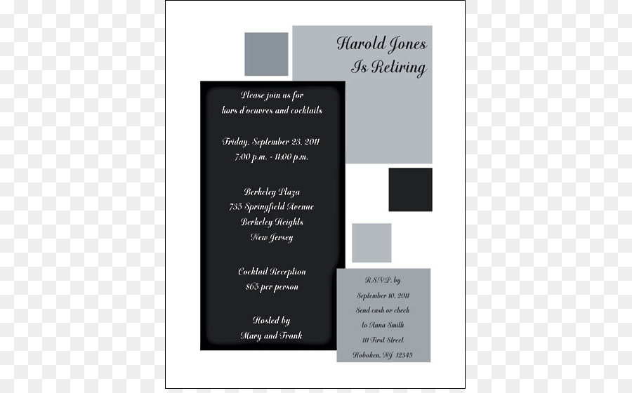 Hochzeit Einladung Papier Convite Abschlussfeier Party - Partei