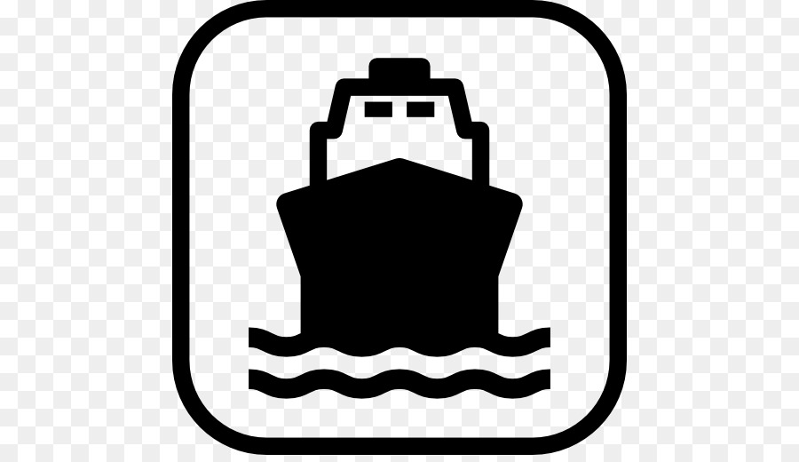 Schiff-Transport-Boot-Auto-Fähre - Boot Symbol