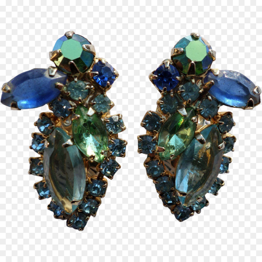 Bông Tai Sapphire Ngọc Giả Đá Quý Và Thạch - sapphire